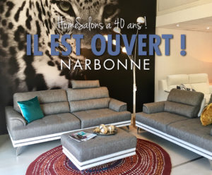 Ouverture HomeSalons magasin Narbonne