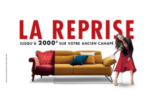 Reprise Canapé HomeSalons : Jusqu'à 2000€