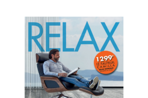 Fauteuil Camilla HomeSalons offre relaxation Septembre