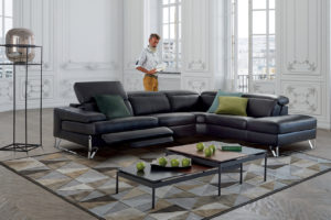 Canapé en cuir Avant-Garde Nouvelle Collection HomeSalons